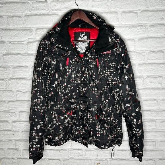 Oxygen digital camo girls winter jacket - Picture 1 of 7